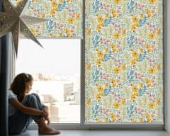 COLORAY.HU Sötétítő roló ablakra Virágok Sötétítő redőny (gumi bevonattal) 150x180 cm