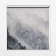 COLORAY.HU Ablak árnyékoló Boldog hegyek Sötétítő redőny (gumi bevonattal) 90x180 cm