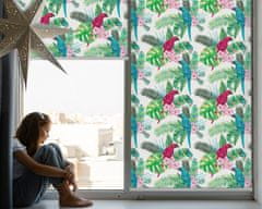COLORAY.HU Sötétítő roló ablakra Papagáj Sötétítő redőny (gumi bevonattal) 100x240 cm