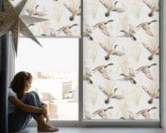 COLORAY.HU Sötétítő roló ablakra Repülő kacsák Sötétítő redőny (gumi bevonattal) 90x140 cm
