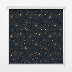 COLORAY.HU Roló ablakra Hold és csillagok Redőny fényerő 80x240 cm