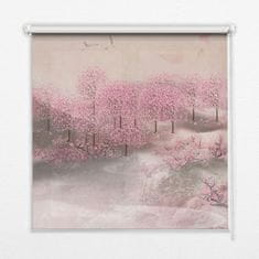 COLORAY.HU Roló függöny Kerti cseresznye virág Redőny fényerő 60x180 cm