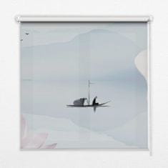 COLORAY.HU Roló ablakra Halász a hajón Sötétítő redőny (gumi bevonattal) 70x180 cm