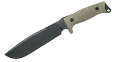 Fox Knives FX-133 MGT FOX kések COMBAT JUNGLE IDROGLIDER BEVONATOS BLD 3D CNC MICARTA GREEN NYELV