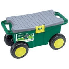 Draper Tools 60852 zöld kerti szerszámoskocsi és ülőke 56x27,2x30,4 cm 415125