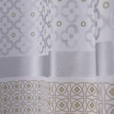 Sealskin Marrakech ezüstszínű zuhanyfüggöny 180 cm 406073