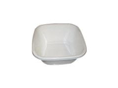 Négyszögletes műanyag mosogató 32x32x15cm - változat vagy színvariánsok keveréke