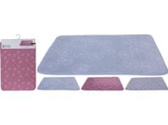 STREFA Fürdőszobai szőnyeg 40x60cm mikroszálas - változat vagy színválaszték keveréke