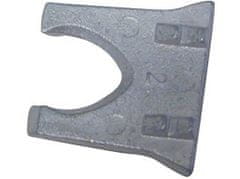 2. sz. kulcsprofil, 30011, 17x16mm (5db)