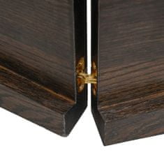 Greatstore sötétszürke kezelt tömör tölgyfa asztallap 220x50x4 cm