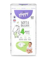 Bella Happy Soft&Delicate Maxi 8-14 kg Big Pack, 62 db
