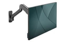 Digitus Fali tartó monitorokhoz, egy gázrugóval, 32", max. 9 kg, fekete VESA 75x100