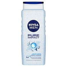 Nivea Energizáló tusfürdő Men Pure Impact (Shower gel) (Mennyiség 500 ml)