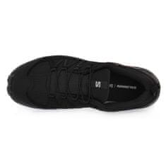 Salomon Cipők futás fekete 45 1/3 EU X Ward Leather Mid Gtx
