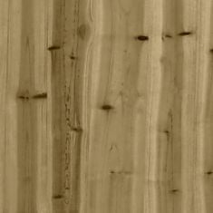 Vidaxl impregnált fenyőfa napozóágy 199,5 x 62 x 55 cm 832542