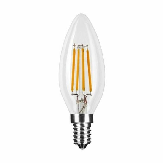 Modee LED izzó Filament Candle C35 4W E14 meleg fehér