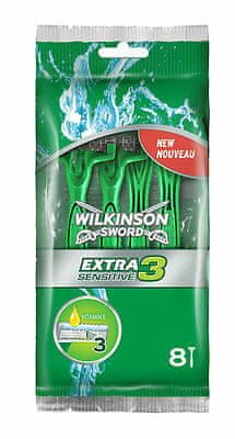 Wilkinson Sword Extra3 Sensitive 8 db eldobható borotvapengék