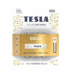 Tesla Batteries GOLD + AAA alkáli elemek 1,5V 4db (1099137001)