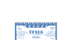 Tesla Batteries 1099137099 AAA BLUE + cink-szén, R03, FOIL / 10 db