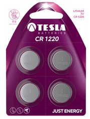 Tesla Batteries CR1220 lítium gombelemek 4db 1099137152