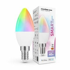 Modee Smart Tuya LED izzó E14 4,9W színes és fehér, szabályozható