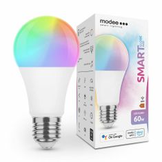 Modee LED Smart Tuya Globe LED izzó E27 9,4W színes és fehér, szabályozható