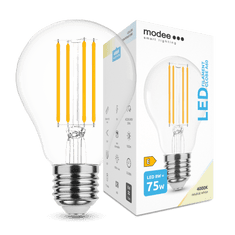 Modee Smart Lighting LED izzószálas gömbizzó E27 8W, semleges fehér (ML-A60F4000K8WE27)