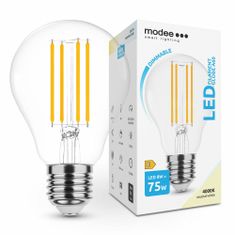 Modee Smart Lighting LED izzólámpa E27 8W, semleges fehér (ML-A60F4000K8WE27D)