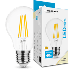 Modee Smart Lighting LED izzószálas gömbizzó E27 4W, semleges fehér (ML-A60F4000K4WE27)