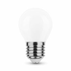 Modee Smart Lighting LED izzószálas Milky Globe mini izzó E27 7W, semleges fehér (ML-MG45F4000K7W)