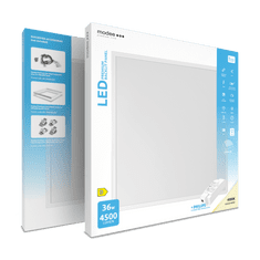 Modee Premium Line LED panel 595x595x34mm 36W, semleges fehér (MPLBP5954000K36W125)