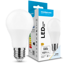Modee Lighting LED izzó Globe A60 13,8W E27 360° 6000K 1521 lm ERP (ML-G6000K13.8WE27N)