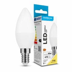 Modee LED izzó Candle E14 4,9W meleg fehér (ML-C2700K4.9WN)