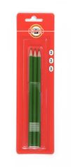 KOH-I-NOOR grafit hatszögletű ceruza No.3 /zöld 3 darabos készlet