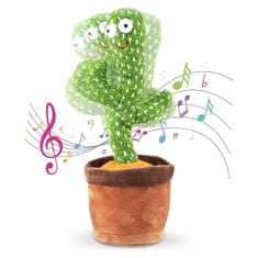 Cool Mango Interaktív táncoló és éneklő bolyhos kaktusz (1+1 GRATIS) - Cactus