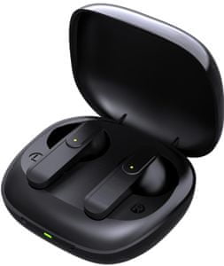 elegáns valódi vezeték nélküli fejhallgató sencor sep 540bt Bluetooth 5.0 mikrofon kihangosító li-ion 3 órás akkumulátor-üzemidő töltődoboz kényelmes ergonomikus 13 mm-es átalakítók