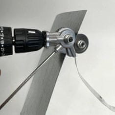 Lemezvágó adapter, fémvágó tartozék elektromos fúróhoz, 0,5mm-től 0,7mm-ig | METALSLICER