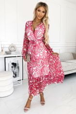 Numoco Női mintás ruha Enrica rózsaszín Universal