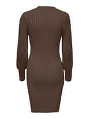 Jacqueline de Yong Női ruha JDYMAGDA Regular Fit 15271590 Chocolate Brown (Méret L)