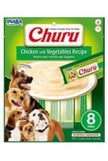 churu Dog Csirke zöldséggel 8x20g