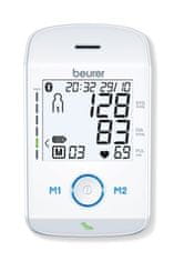 BEURER BM85 XL karnyomásmérő kijelzővel és Bluetooth kapcsolattal