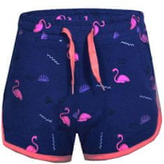 GLO STORY EU pamut nyári short Flamingó mintás 11 év (146 cm)