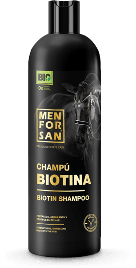 Menforsan BIO sampon biotinnal lovaknak Vegán 1000 ml