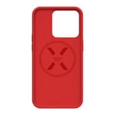FIXED MagFlow hátlapi védőtok MagSafe támogatással Apple iPhone számára (FIXFLM2-1200-RD), piros