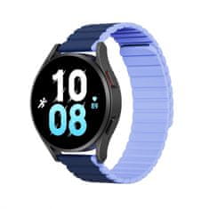 TKG Samsung Galaxy Watch6 / Watch6 Classic okosóra szíj - Dux Ducis - kék mágneses szíj (szíj szélesség: 20 mm)