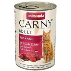 Animonda Carny macskakonzerv - marhahús, szív 400 g