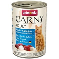 Animonda Carny macskakonzerv - marhahús, tőkehal, petrezselyem 400 g