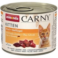 Animonda Carny Kitten cons. - marhahús + baromfi 200 g