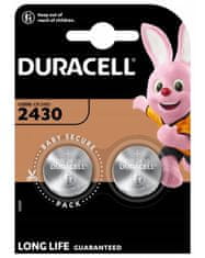 Duracell  CR2430 lithium gombelem 2 darab