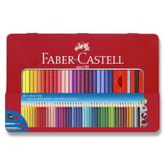 Faber-Castell Grip 2001 zsírkréták, 48 szín, ón dobozban